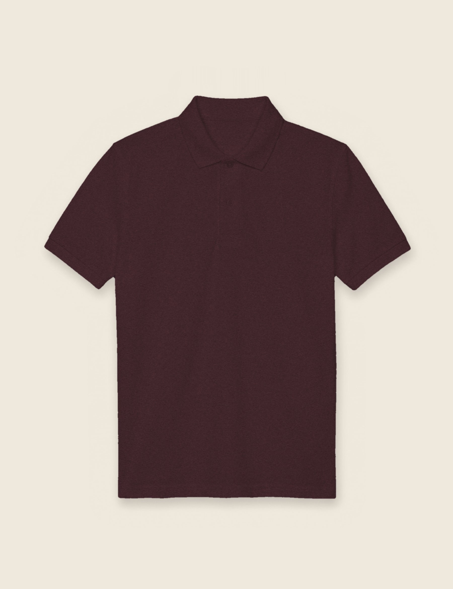 Polo in de kleur Bordeaux