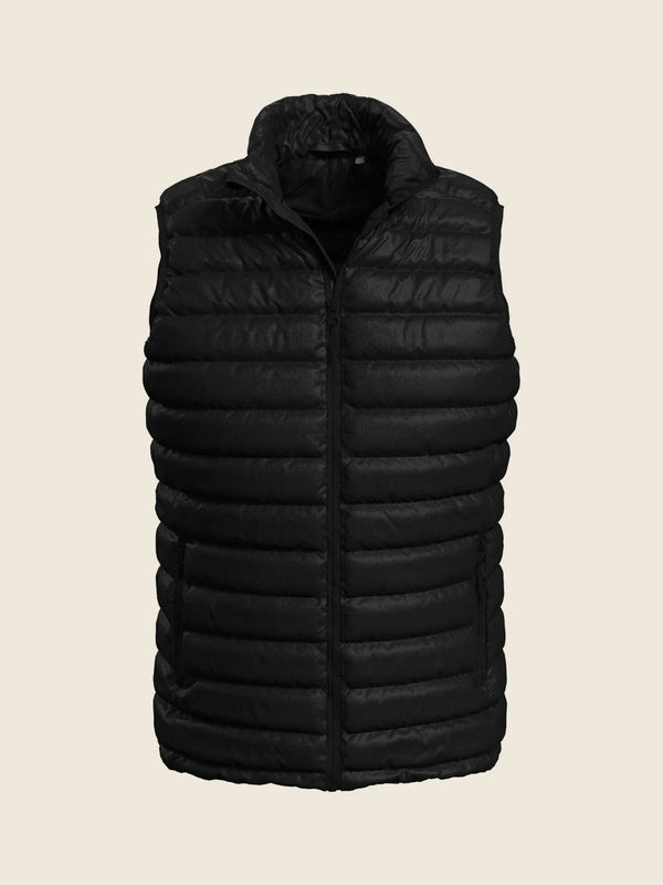 Premium bodywarmer with line drawing