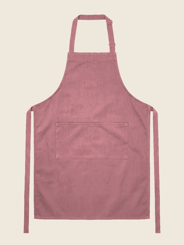 Tablier avec dessin d'enfant, dans la couleur Roze