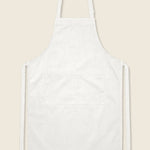 Wit schort, plat, zonder borduring