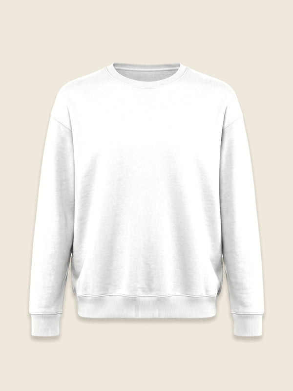 Sweater met eigen handschrift, in de kleur Wit