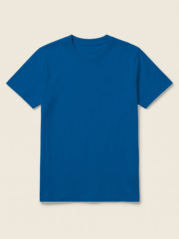 T-shirt met kindertekening, in de kleur Royaal Blauw