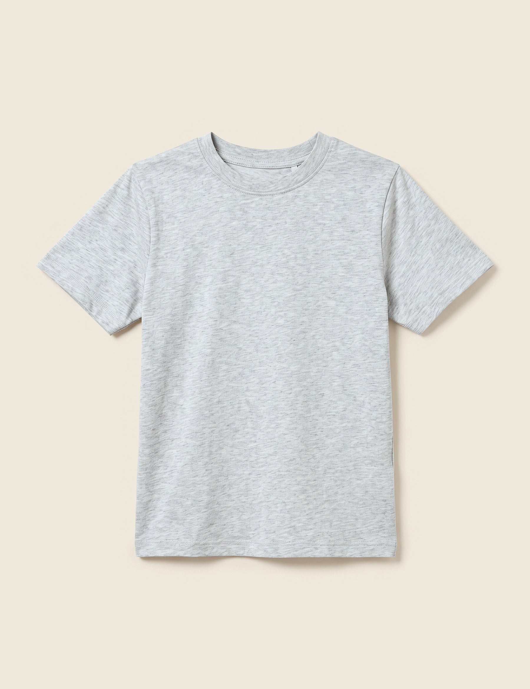 Kinder T-shirt in de kleur Lichtgrijs | Tice Nits