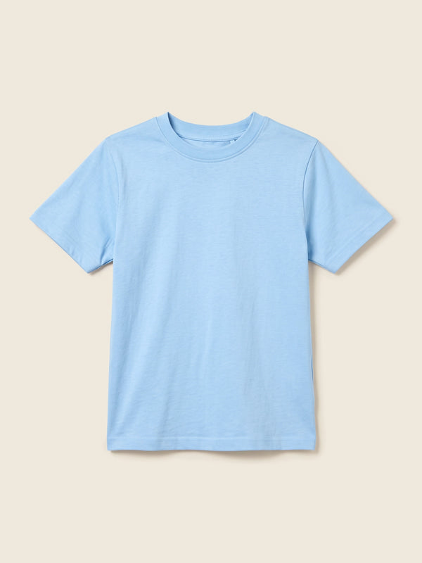 T-shirt enfant avec texte, dans la couleur Sky blauw