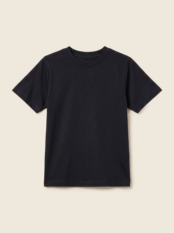 Kinder T-shirt met kindertekening, in de kleur Zwart