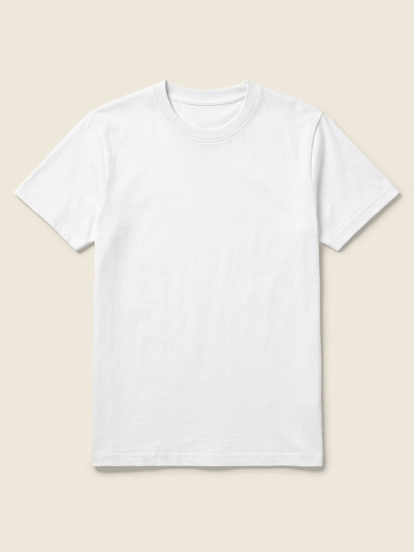 T-shirt met tekst (groot), in de kleur Wit