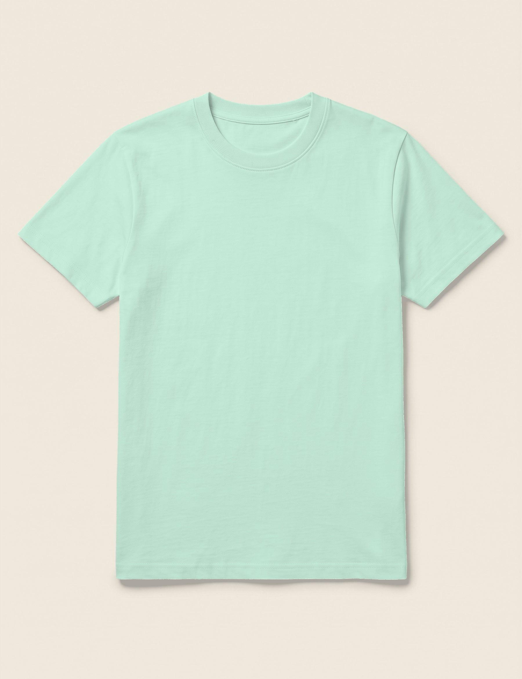 T-shirt in de kleur Mint, nog zonder borduring, Tice Nits