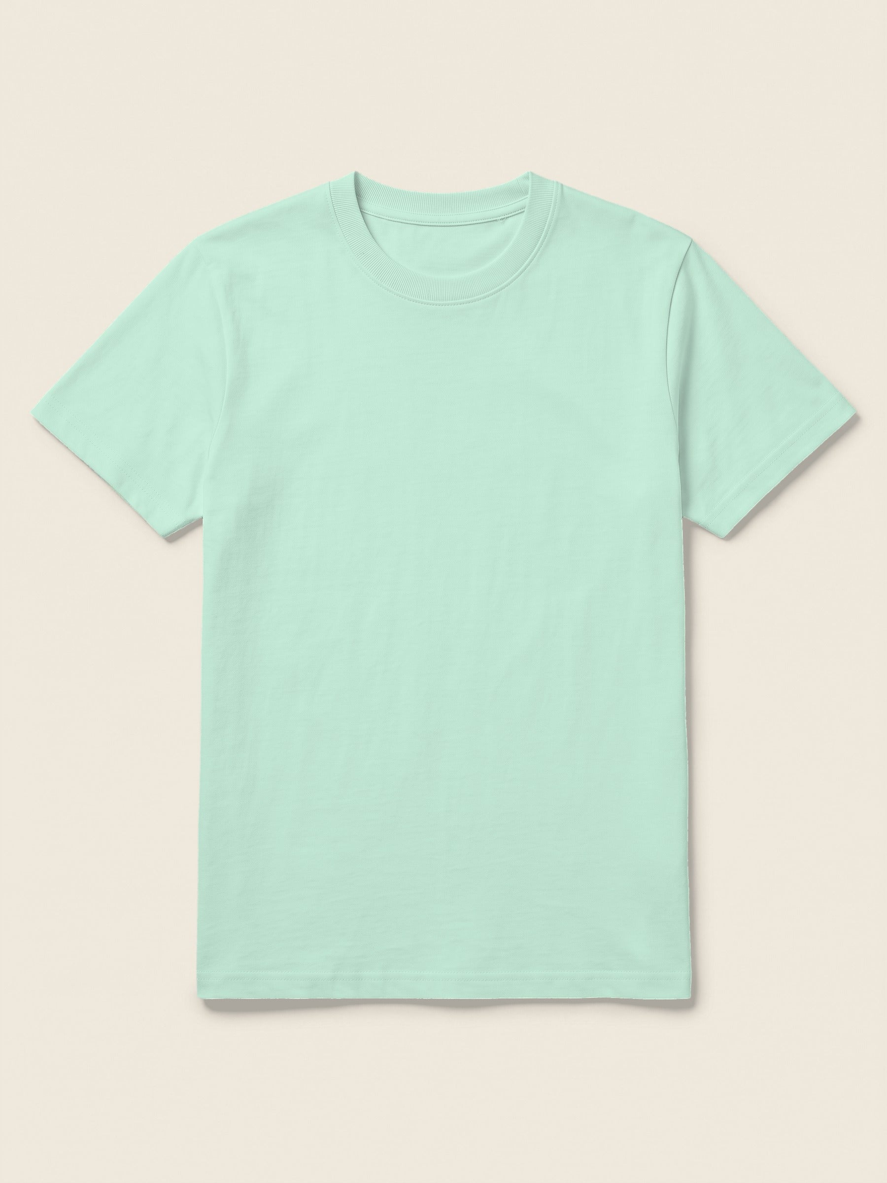 T-shirt in de kleur Mint, nog zonder borduring, Tice Nits