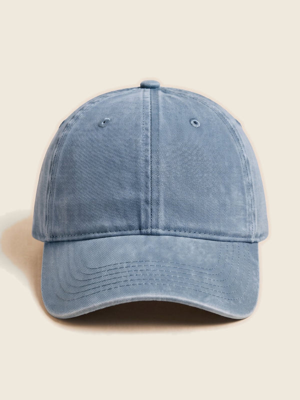 Vintage cap met eigen handschrift, dans la couleur Grijsblauw