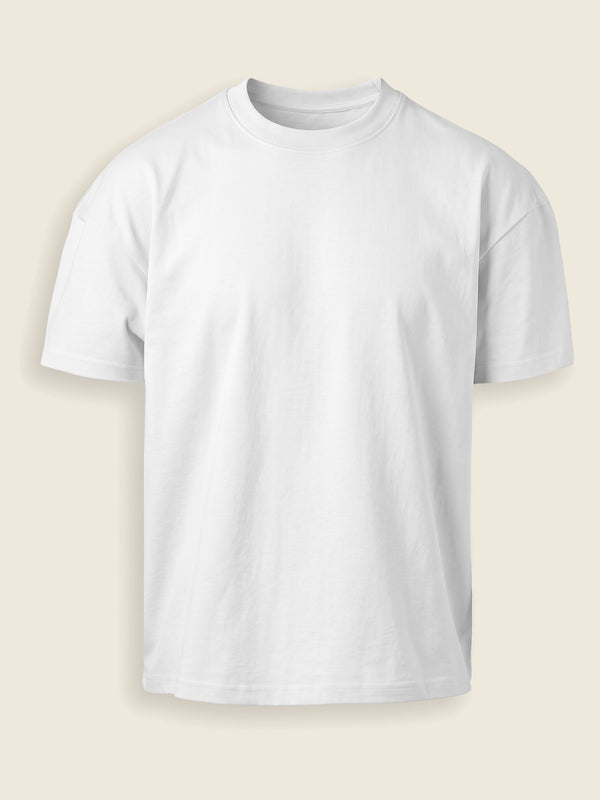 T-shirt heavyweight avec texte, dans la couleur Wit