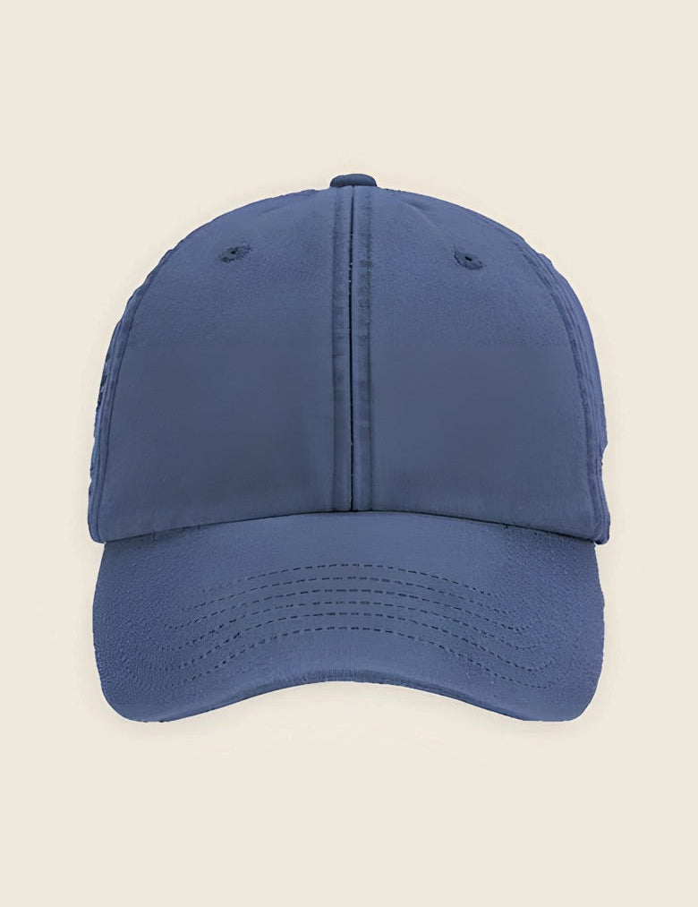 Kinderpet in de kleur Denim, nog zonder borduring