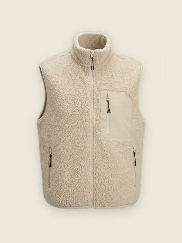 Gilet sherpa avec voiture ou moto