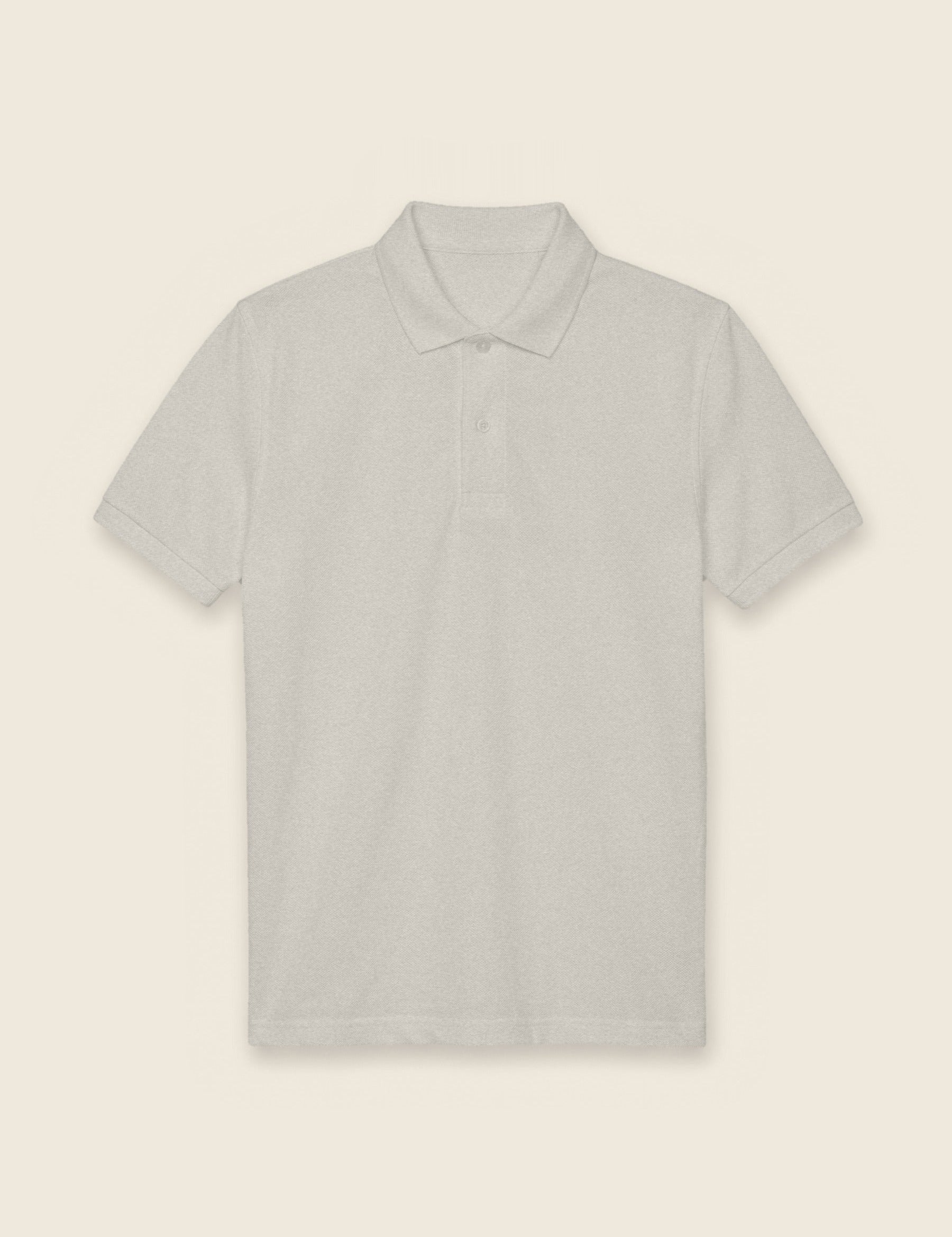 Polo in de kleur Grey Fog, Tice Nits