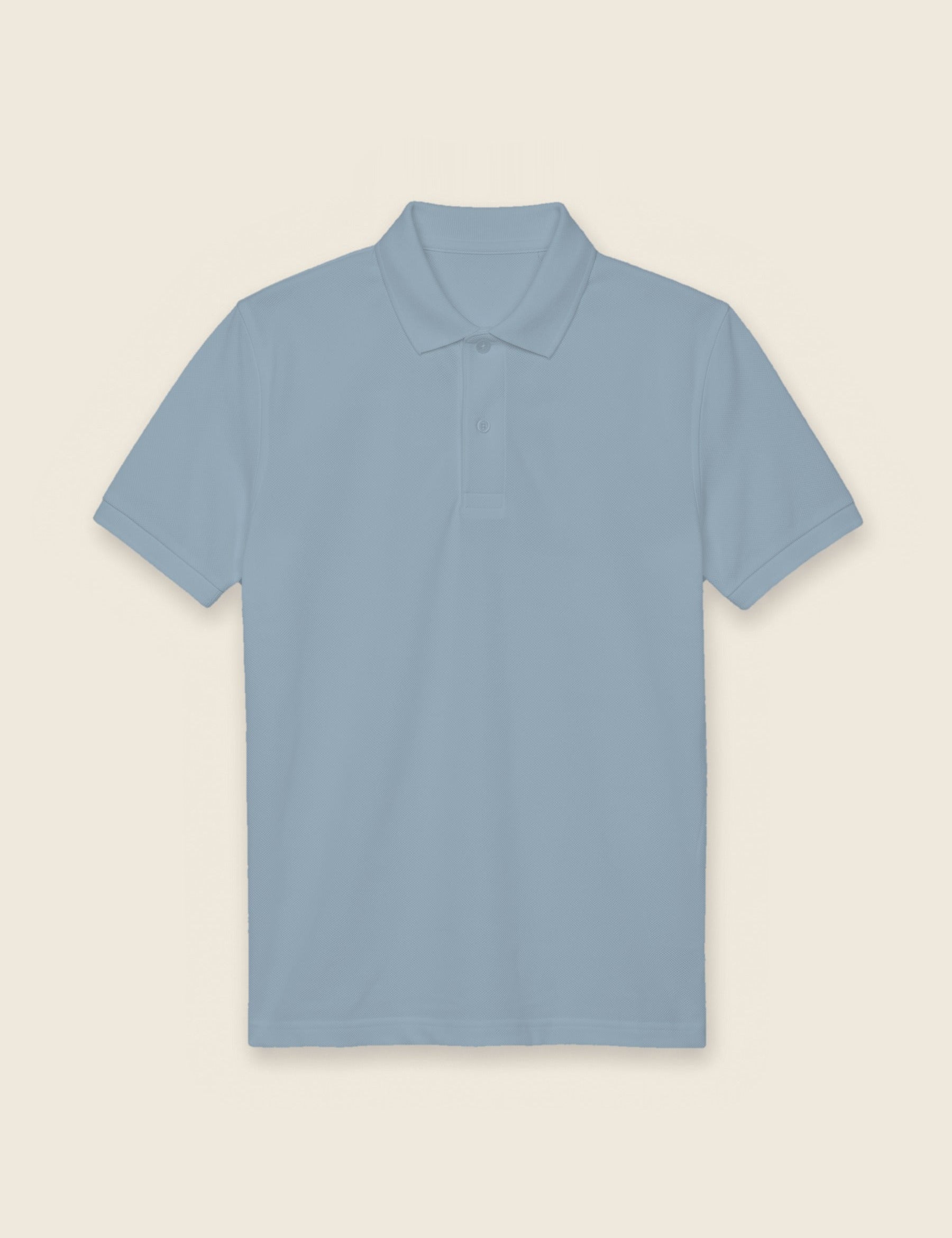 Polo in de kleur Nordic Blauw, Tice Nits