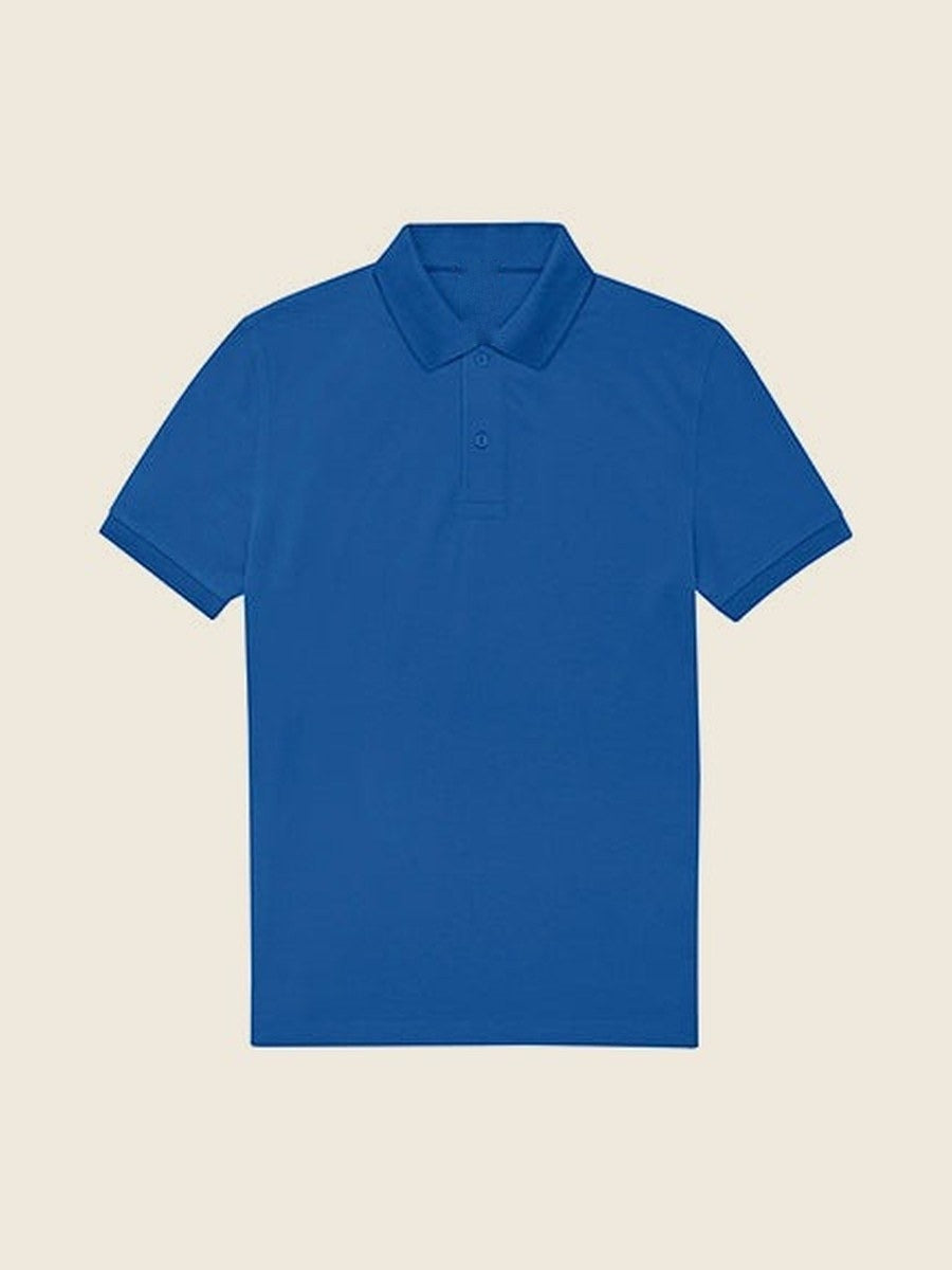 Polo in de kleur Royaal Blauw