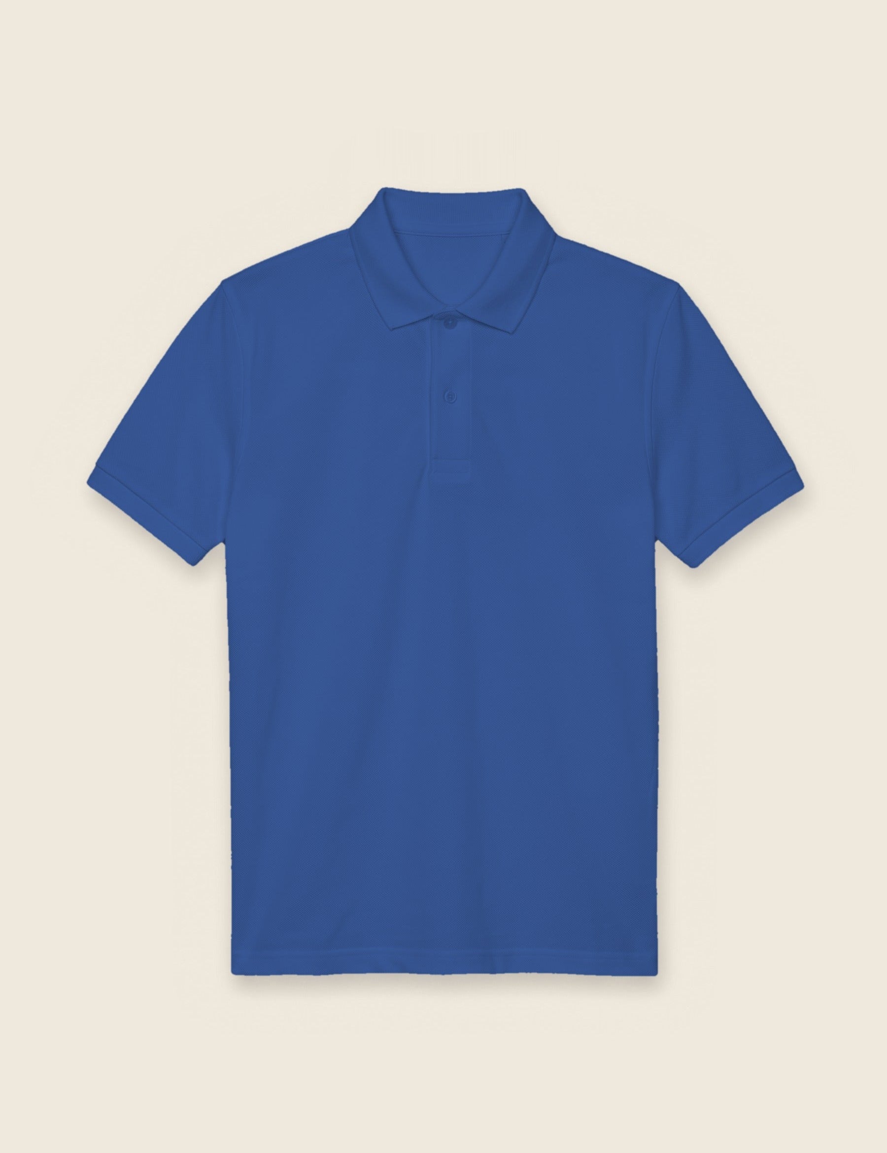 Polo in de kleur Royaal Blauw, Tice Nits