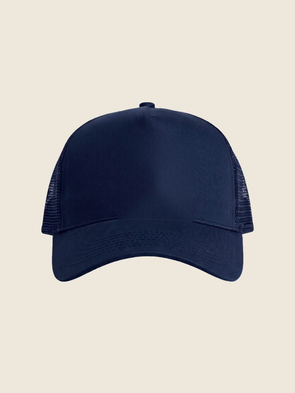Pet 'trucker cap', in de kleur Navy