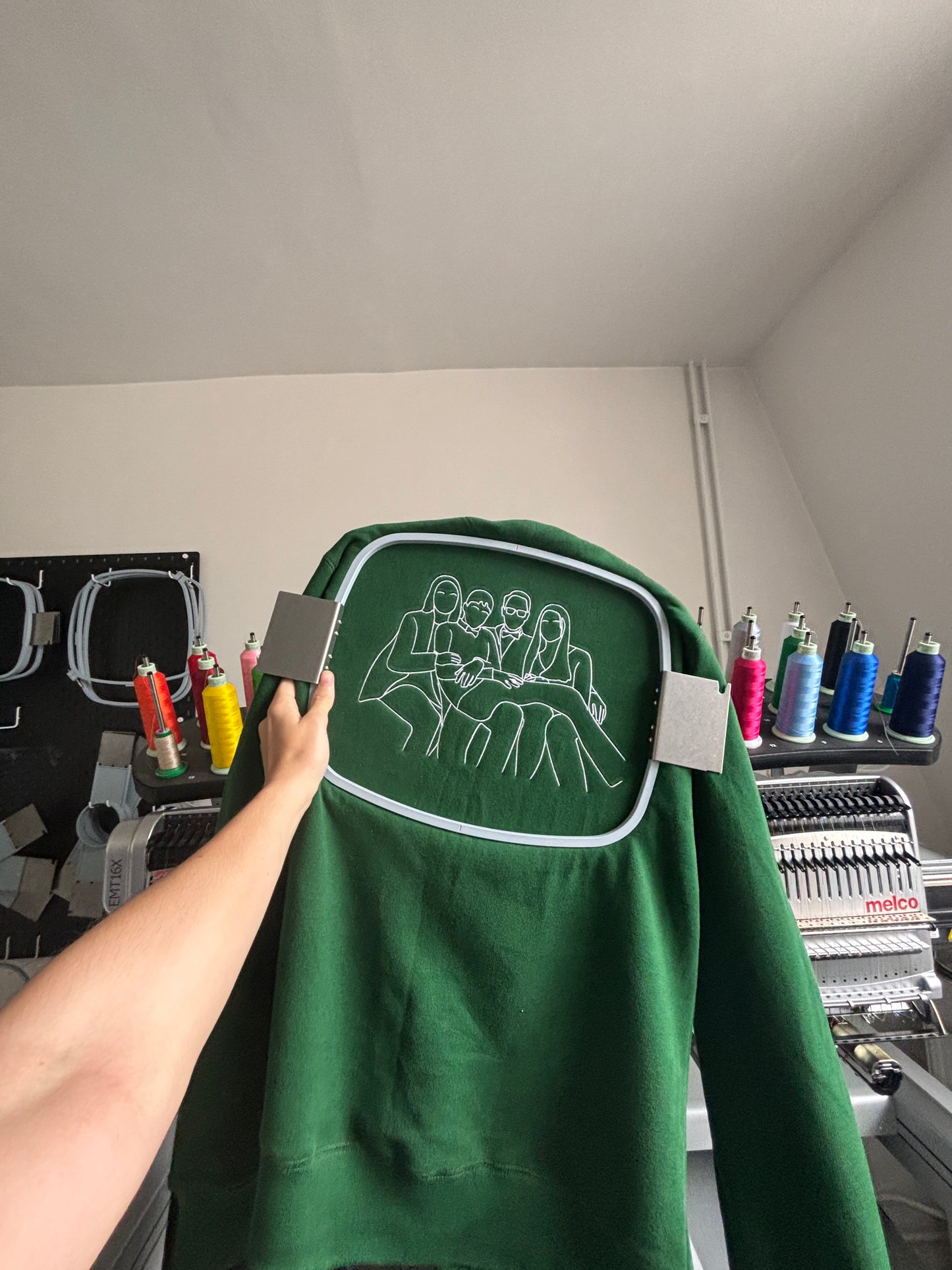 Trui met lijntekening (groot)