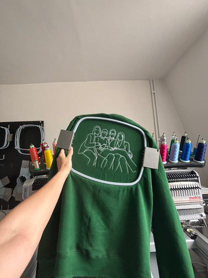 Trui met lijntekening (groot)